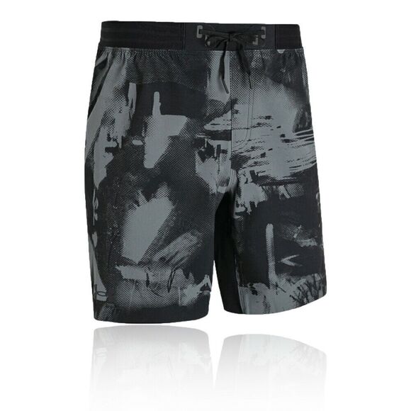 Under Armour 1361515 001 Mens Size Small Reign Woven 10” Shorts Black $70+ - Picture 5 of 11